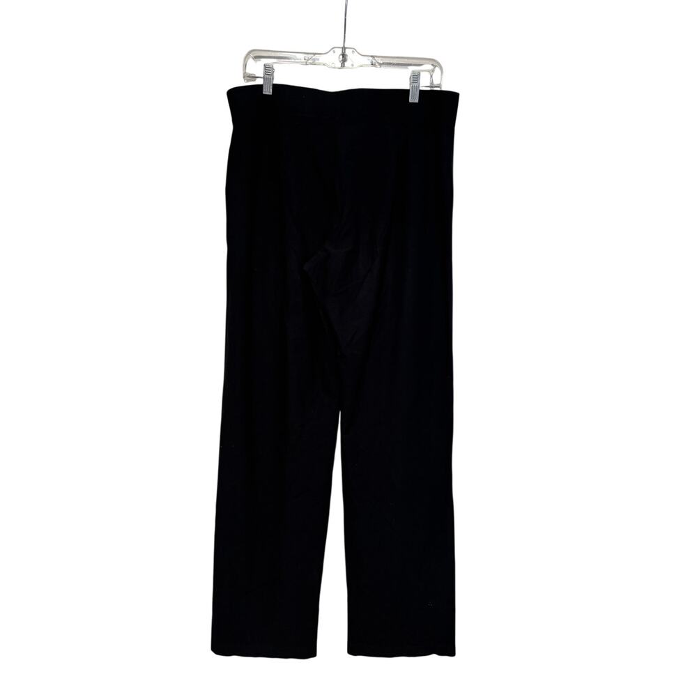 Eileen Fisher Black Straight Leg Pants M - Picture 9 of 9
